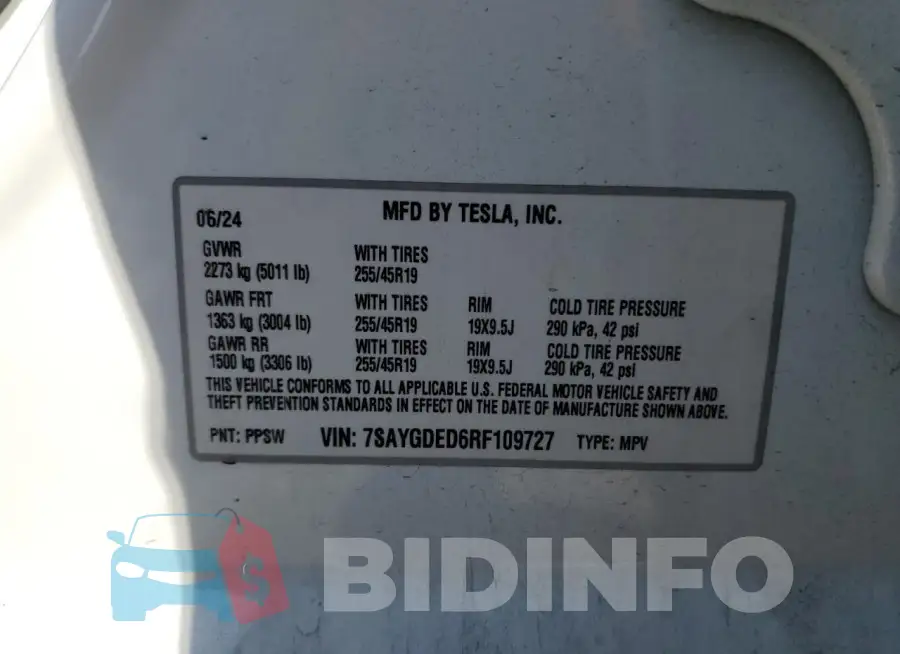 7SAYGDED6RF109727 Photo# 12