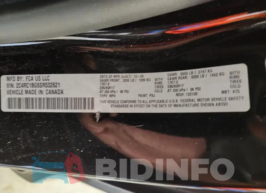 2C4RC1BG6SR532621 Photo# 14