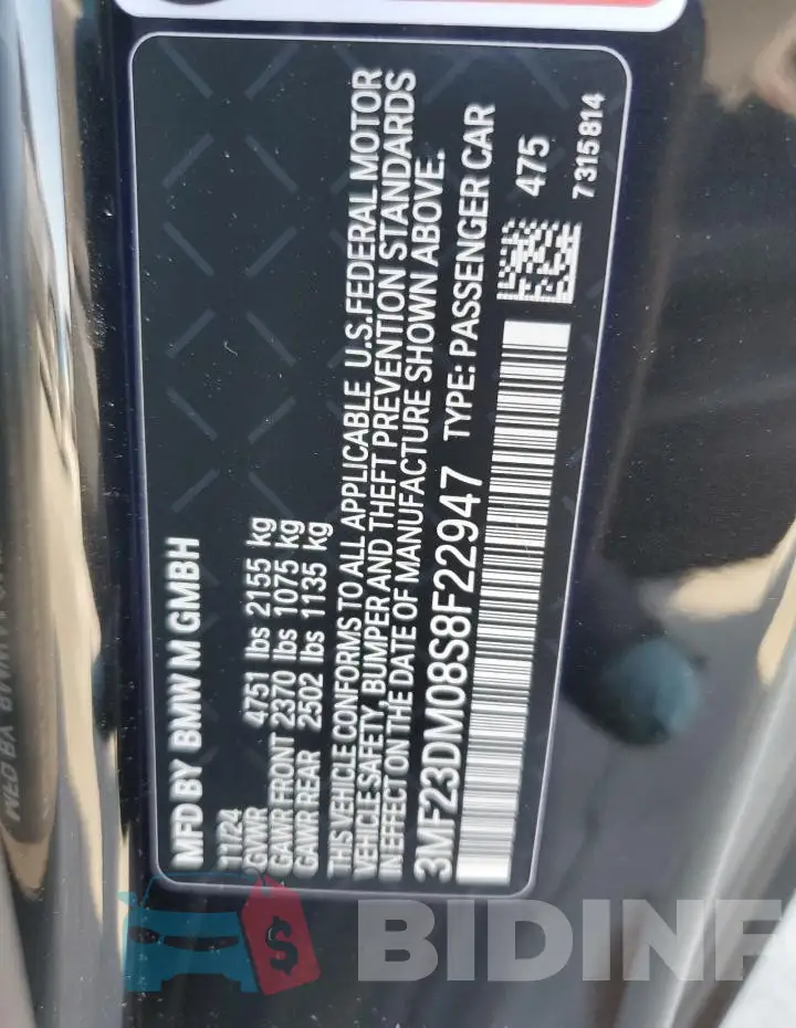 3MF23DM08S8F22947 Photo# 13