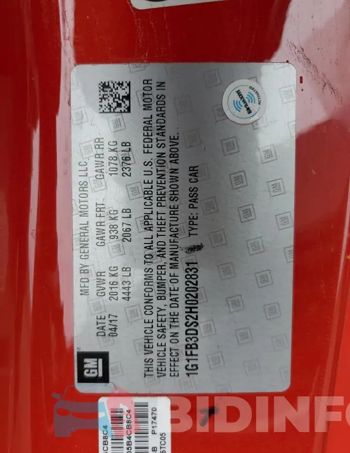 1G1FB3DS2H0202831 Photo# 12
