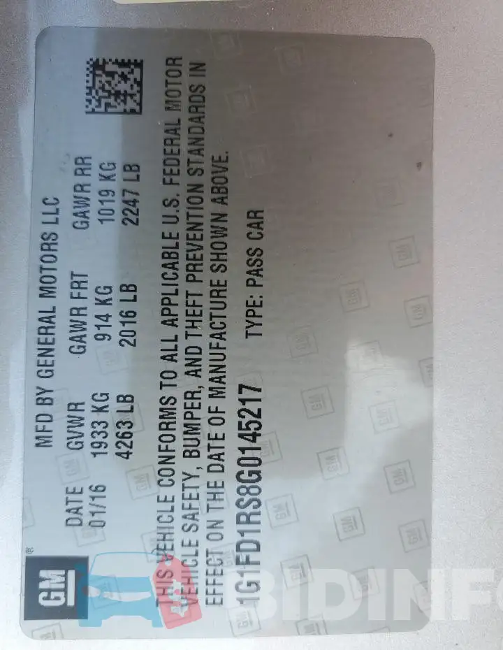 1G1FD1RS8G0145217 Photo# 12
