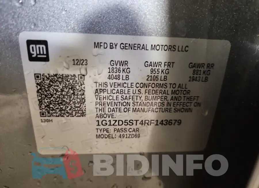 1G1ZD5ST4RF143679 Photo# 12