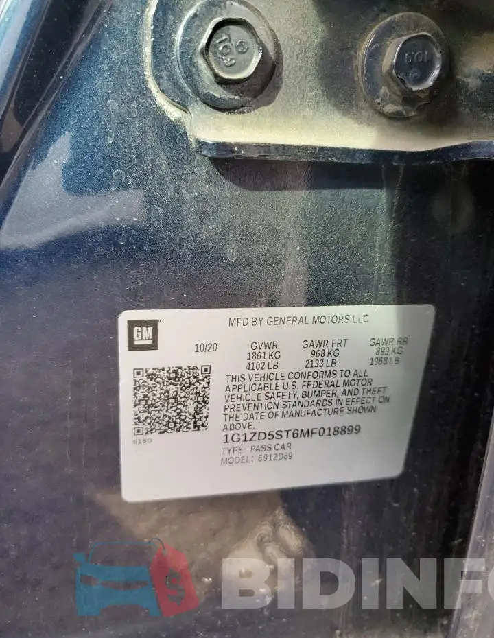 1G1ZD5ST6MF018899 Photo# 12