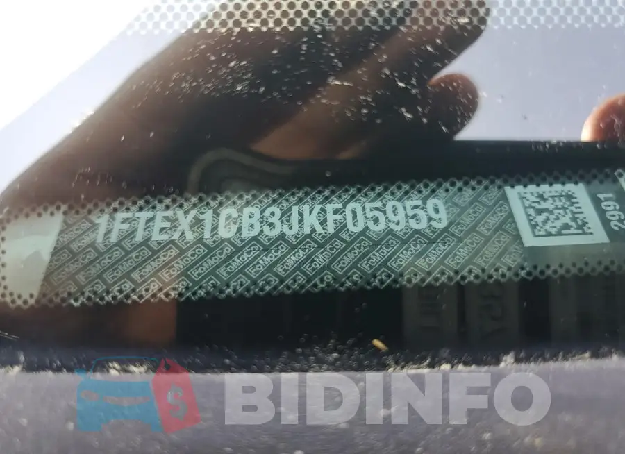 1FTEX1CB3JKF05959 Photo# 12