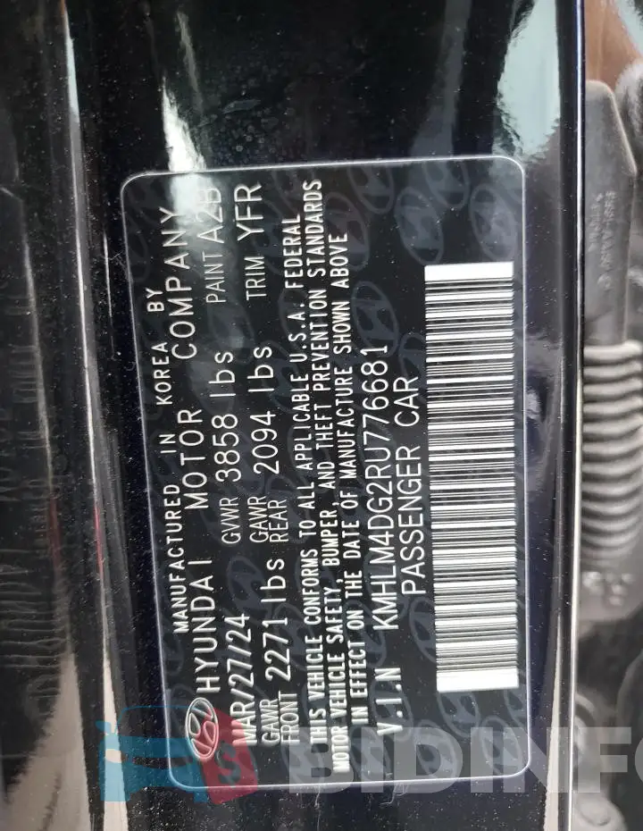 KMHLM4DG2RU776681 Photo# 12
