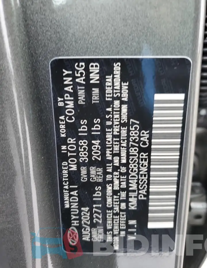 KMHLM4DG8SU873857 Photo# 12