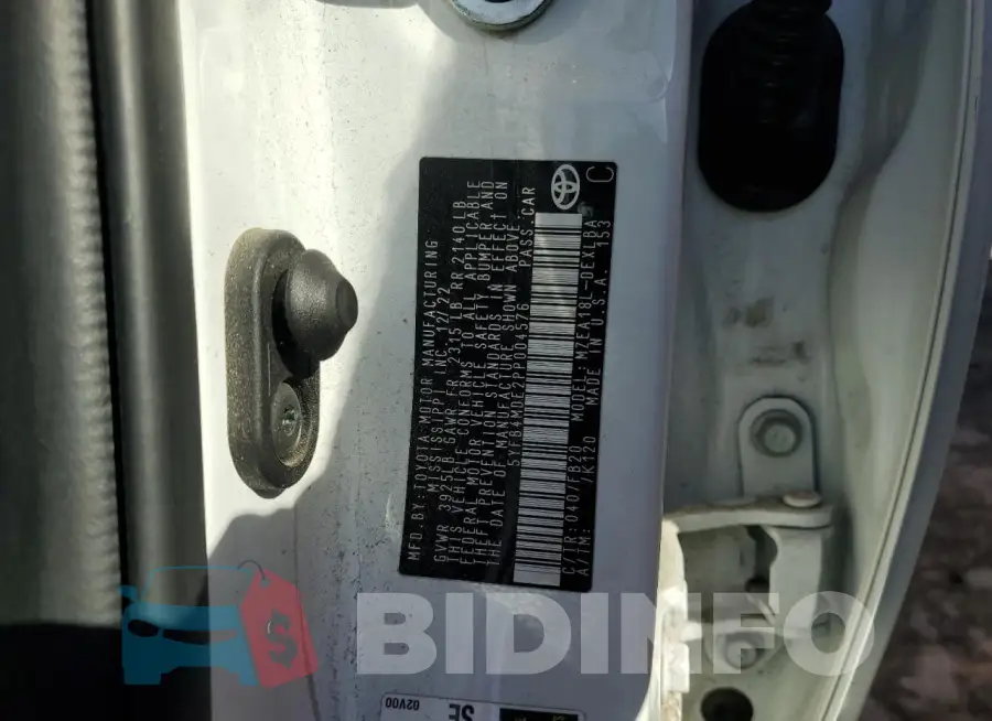 5YFB4MDE2PP004576 Photo# 12