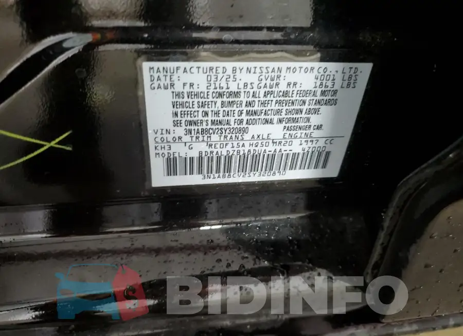 3N1AB8CV2SY320890 Photo# 13