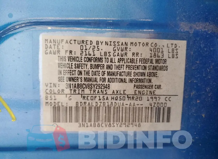 3N1AB8CV8SY292948 Photo# 12