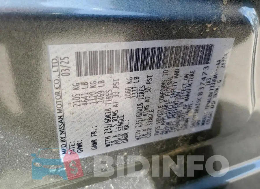 5N1BT3BA1SC837473 Photo# 12