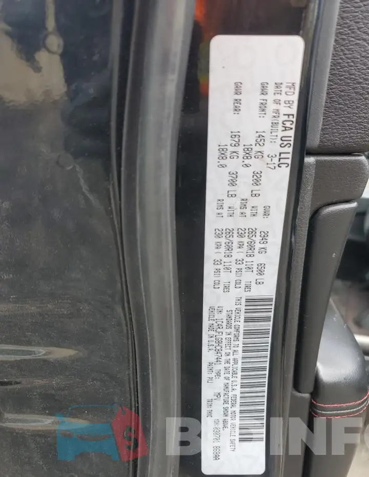 1C4RJFLG8HC847441 Photo# 13
