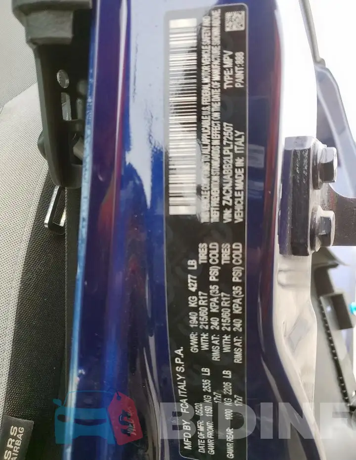 ZACNJABB2LPL72507 Photo# 14