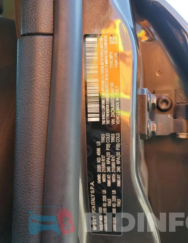 ZACNJBAB2LPL42186 Photo# 12