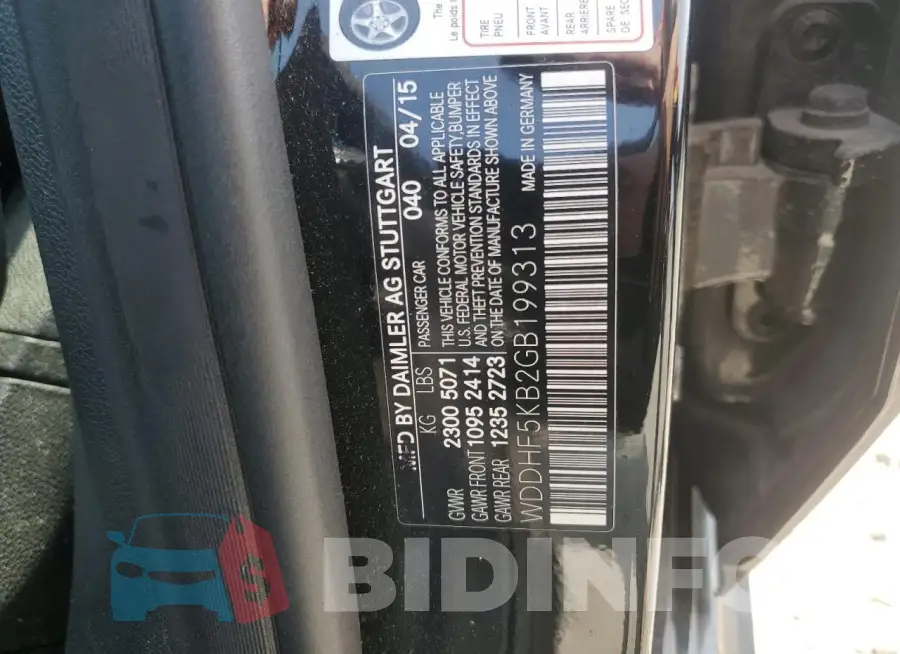 WDDHF5KB2GB199313 Photo# 12