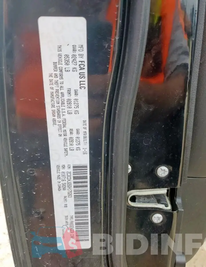 2C3CDXJG5GH175263 Photo# 12