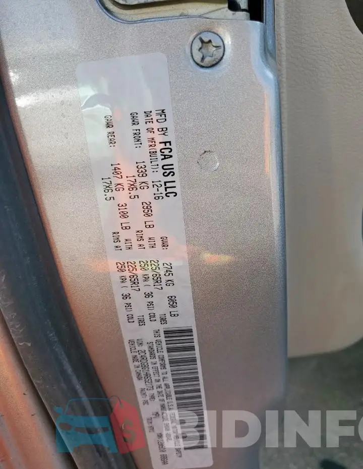 2C4RDGBG1HR652173 Photo# 13