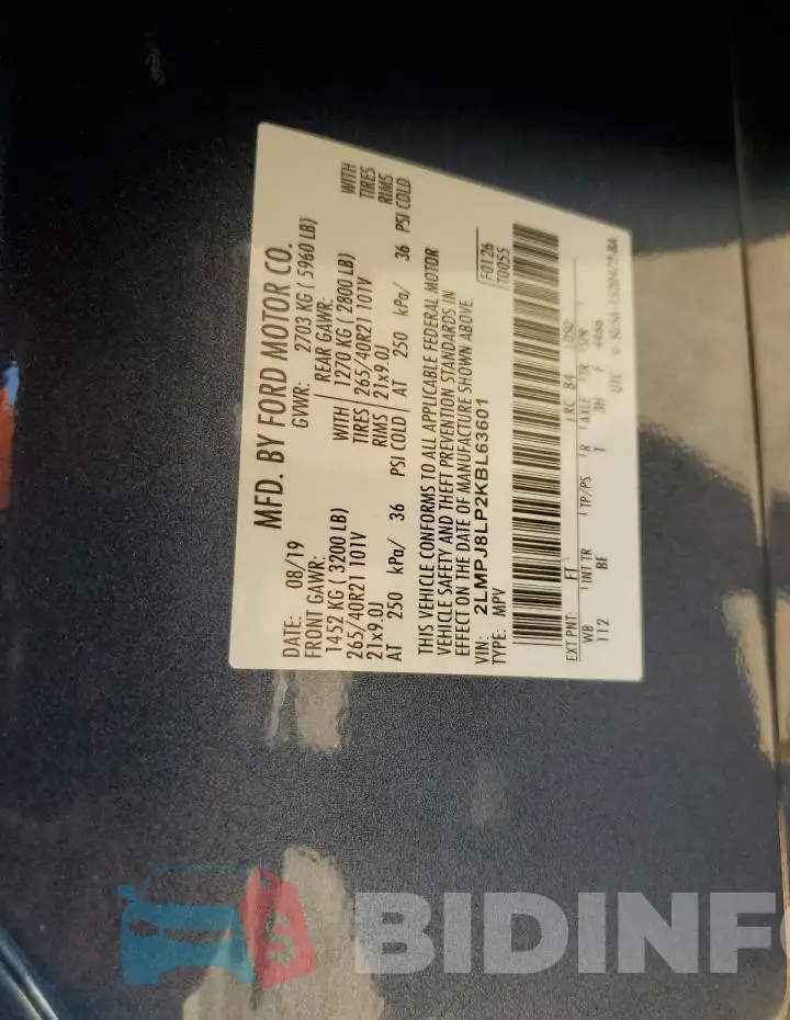 2LMPJ8LP2KBL63601 Photo# 13