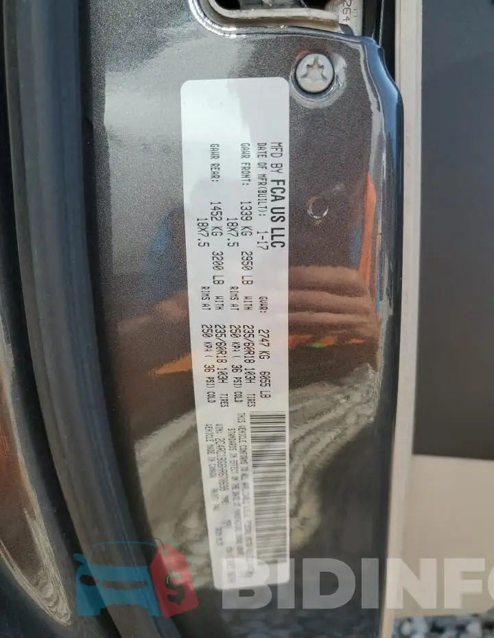 2C4RC1BG6HR670698 Photo# 14
