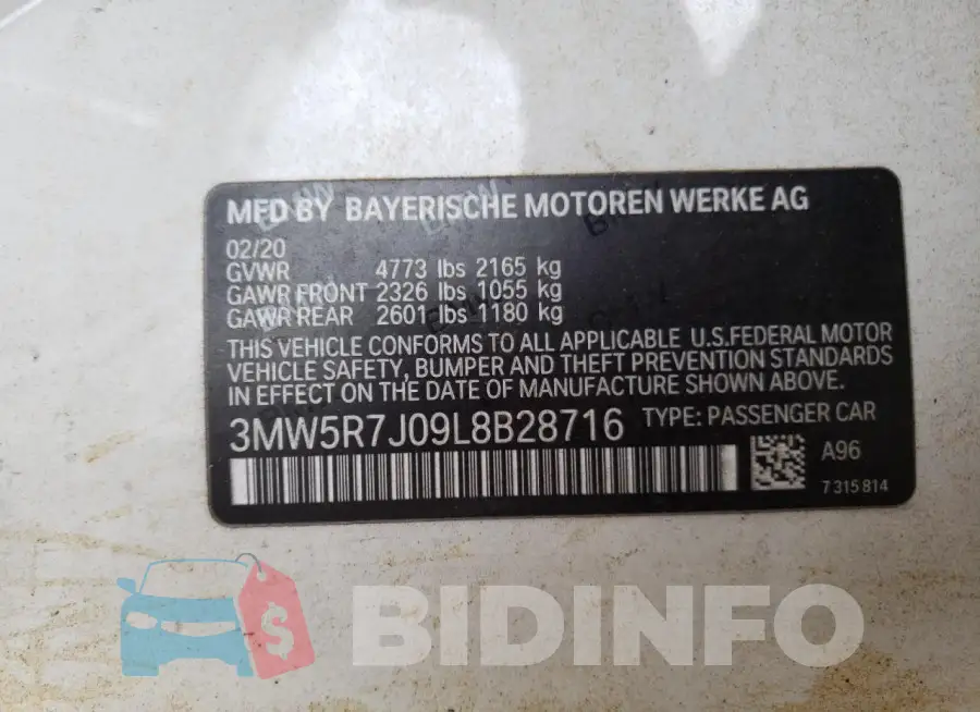 3MW5R7J09L8B28716 Photo# 12