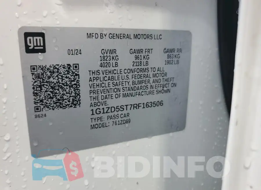 1G1ZD5ST7RF163506 Photo# 13