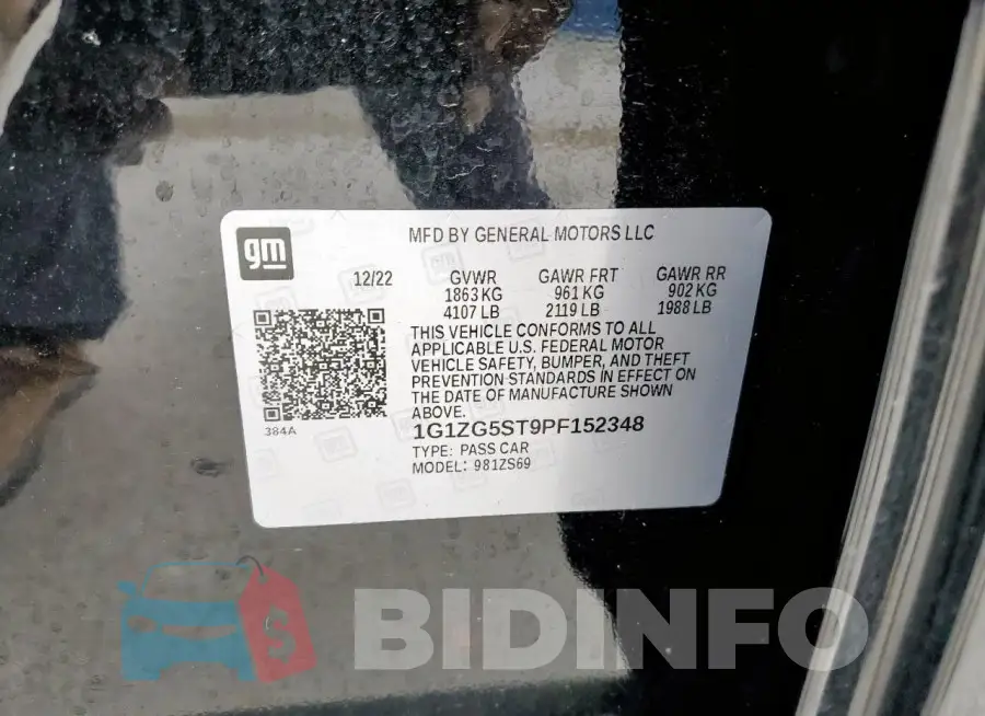 1G1ZG5ST9PF152348 Photo# 12