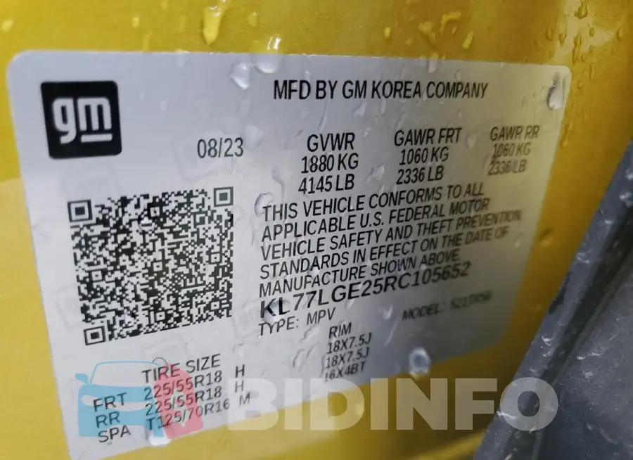 KL77LGE25RC105652 Photo# 13