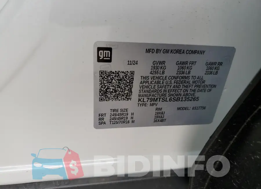 KL79MTSL6SB135265 Photo# 13