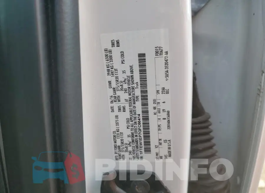 1FTEW1EP7GFC66414 Photo# 12