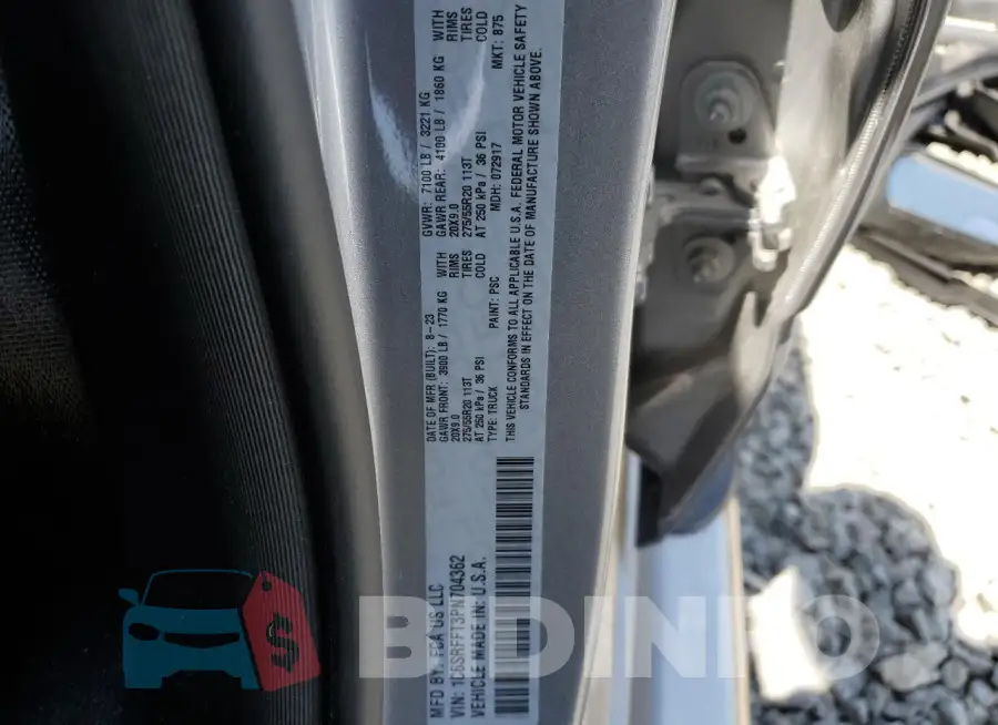 1C6SRFFT3PN704362 Photo# 12