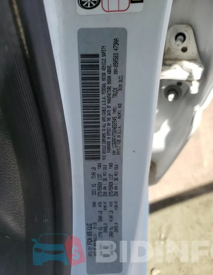 1C6SRFHT5KN652545 Photo# 13