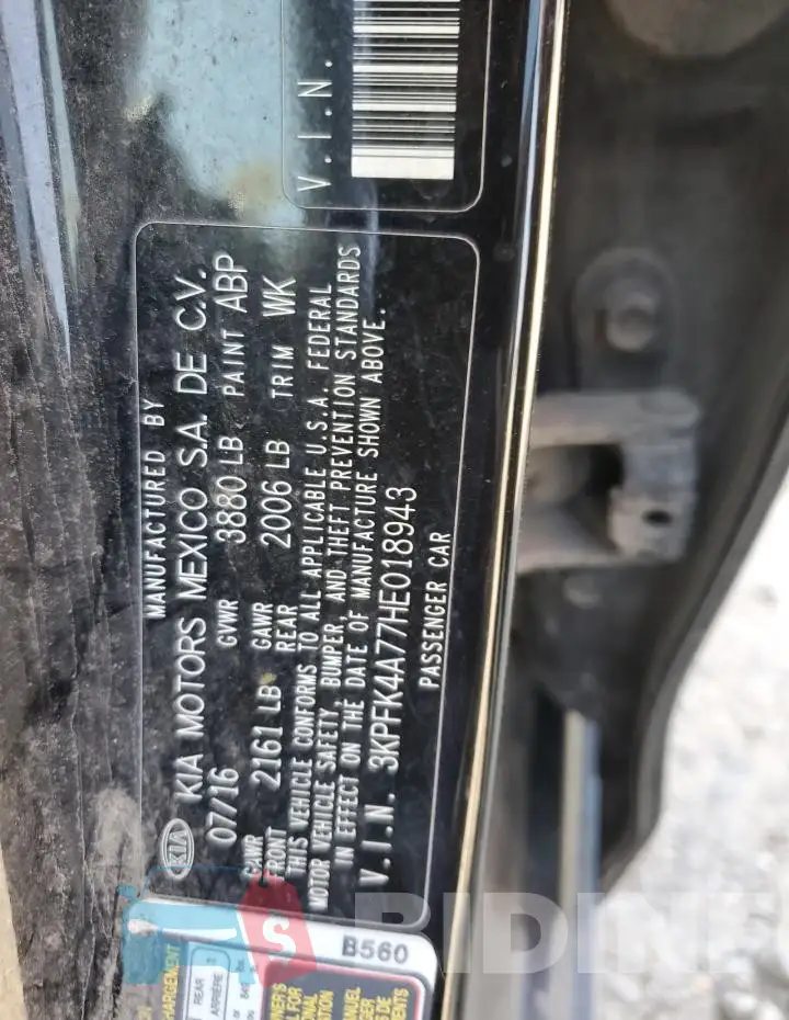 3KPFK4A77HE018943 Photo# 12