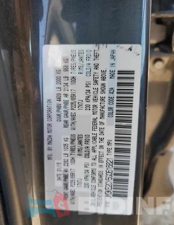 JM3KE2CY5G0616821 Photo# 13