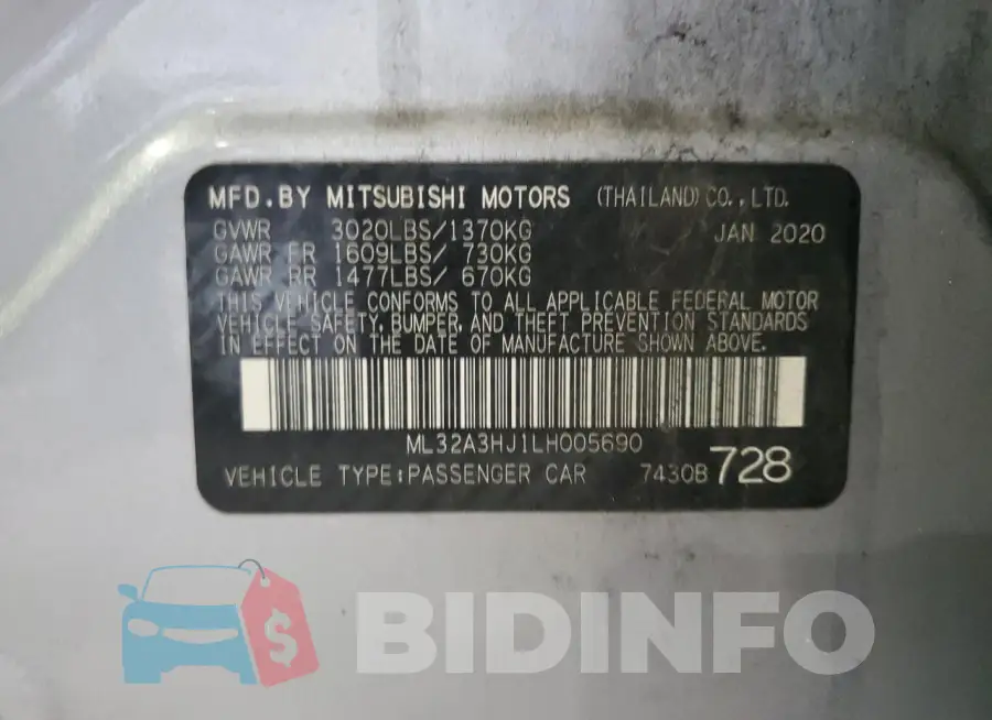 ML32A3HJ1LH005690 Photo# 12
