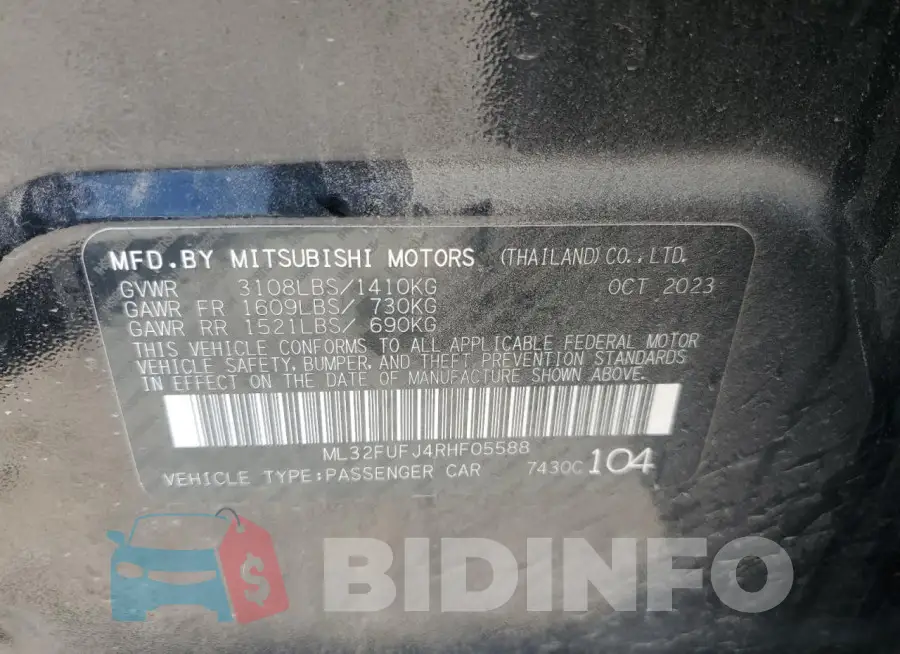 ML32FUFJ4RHF05588 Photo# 12