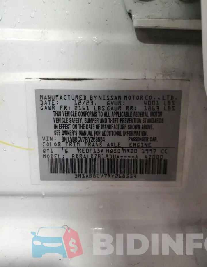 3N1AB8CV7RY268554 Photo# 12