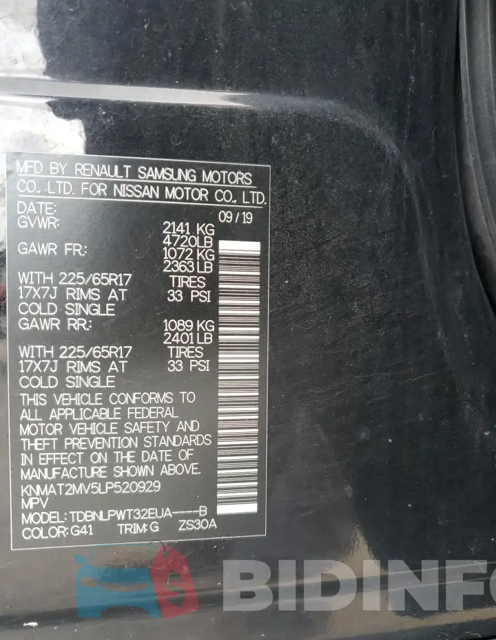 KNMAT2MV5LP520929 Photo# 13
