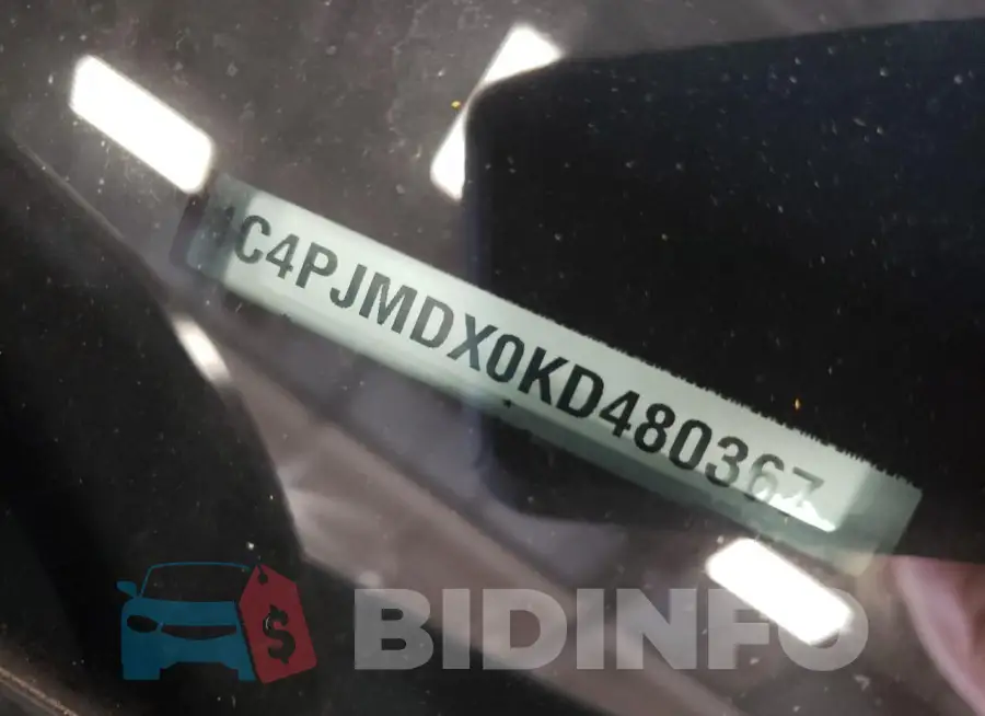 1C4PJMDX0KD480367 Photo# 13