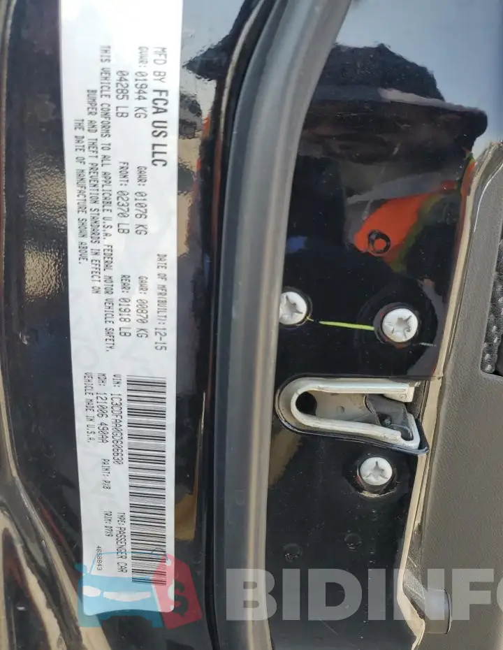 1C3CDFAA0GD606630 Photo# 12