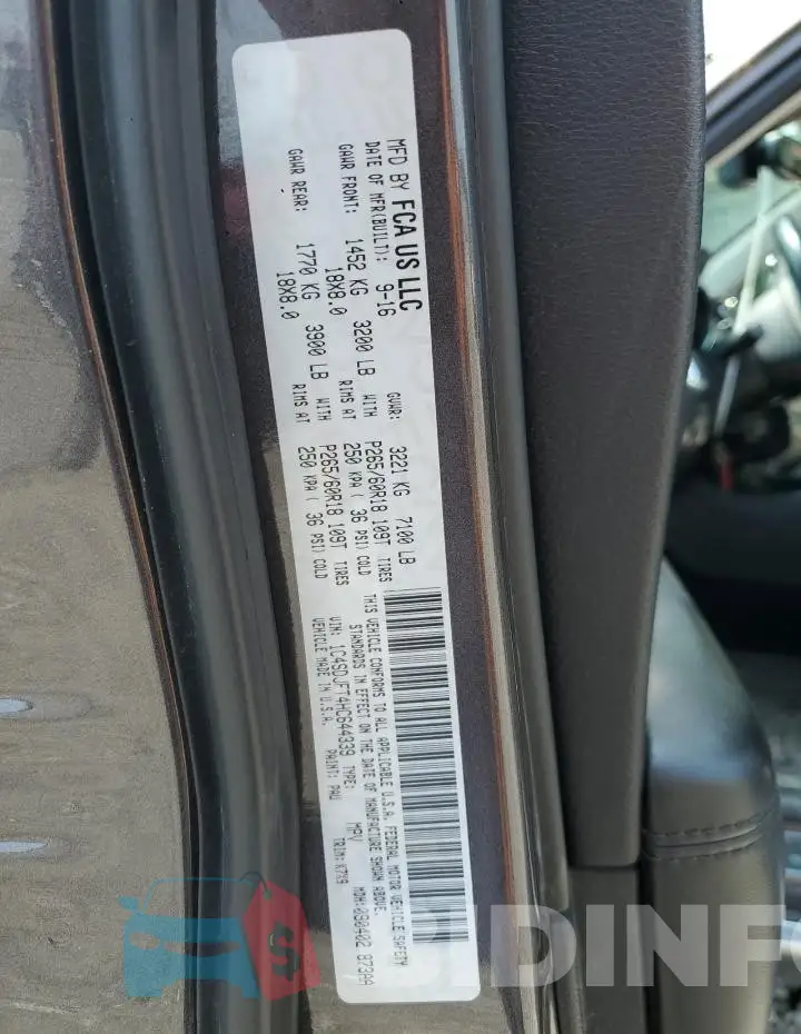 1C4SDJFT4HC644339 Photo# 14