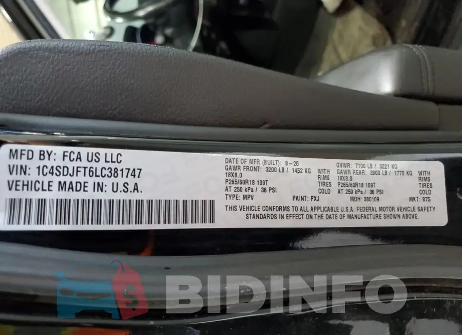 1C4SDJFT6LC381747 Photo# 13
