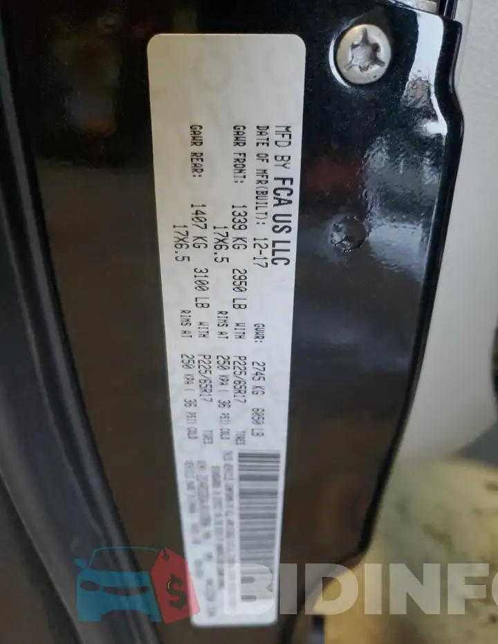 2C4RDGBG4JR187880 Photo# 13