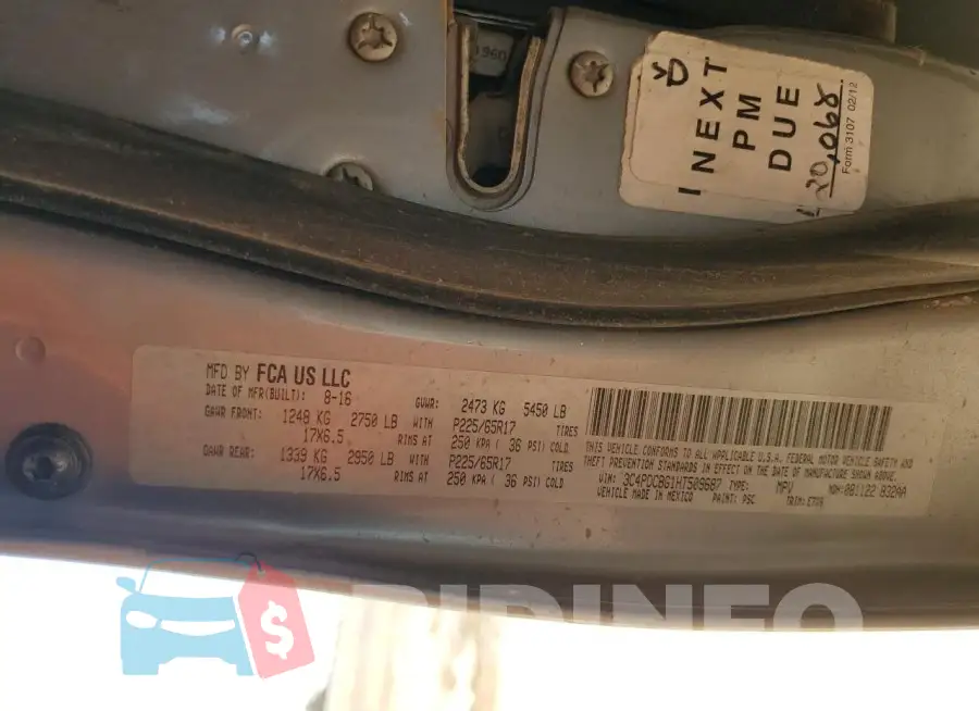 3C4PDCBG1HT509687 Photo# 13