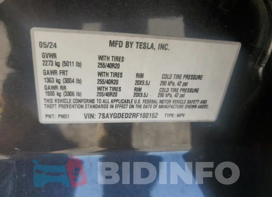 7SAYGDED2RF100152 Photo# 14