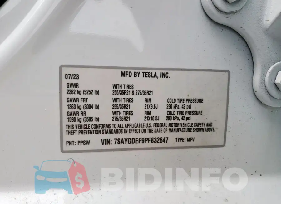 7SAYGDEF9PF832647 Photo# 12