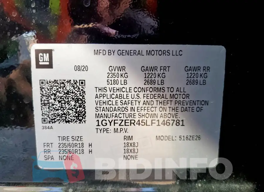 1GYFZER45LF146781 Photo# 13