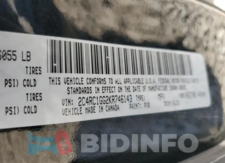 2C4RC1GG2KR746143 Photo# 14
