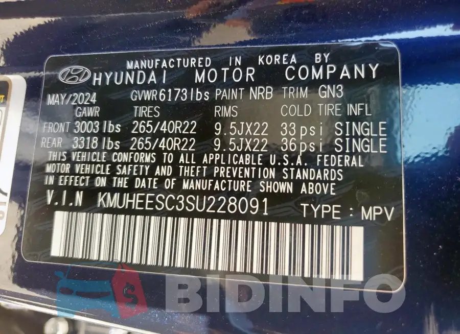 KMUHEESC3SU228091 Photo# 14