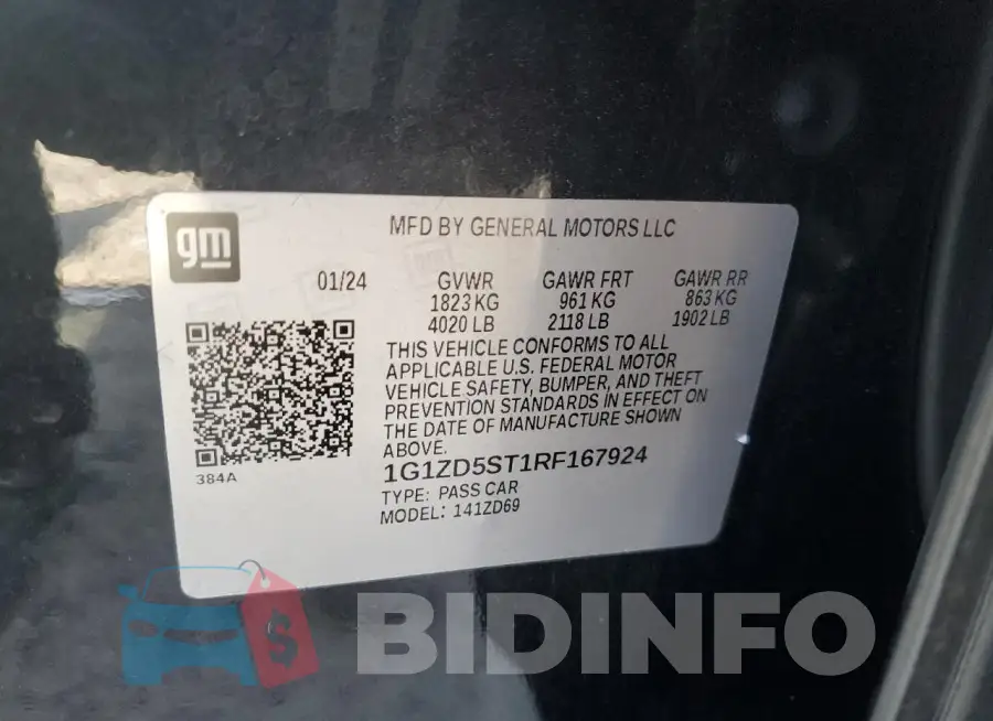 1G1ZD5ST1RF167924 Photo# 13