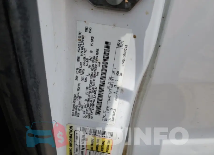 1FTER4FH2LLA10337 Photo# 12