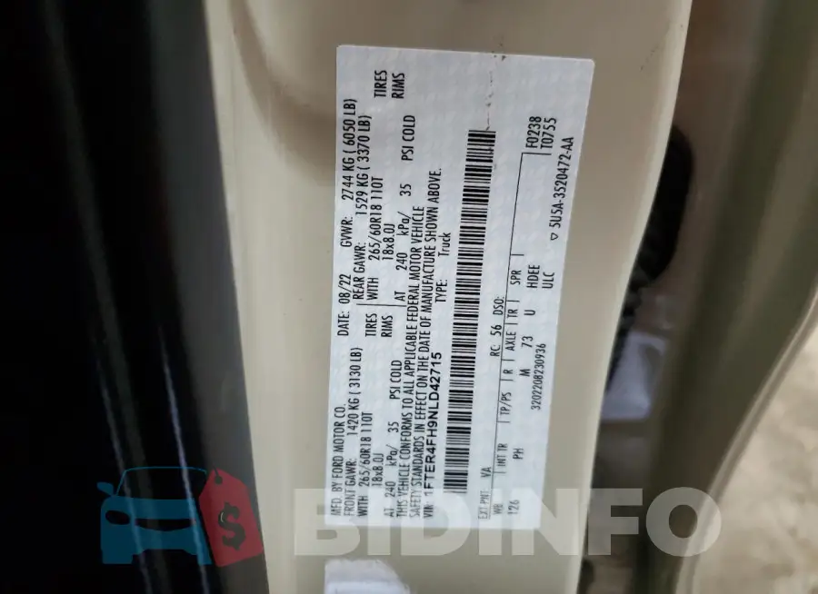 1FTER4FH9NLD42715 Photo# 13